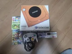 ゲーム オレンジ 本体セット マリオパーティ6.どうぶつの森e＋