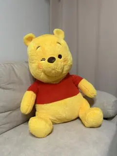プーさん　招き猫　ぬいぐるみ　BIG プーさん 招き猫 ぬいぐるみ BIG プーさん招き猫ぬいぐるみBIG