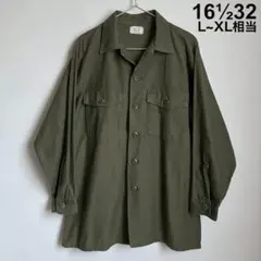 60s 米軍実物 OG-107 筒袖3rd ユーティリティシャツ L~XL相当 - メルカリ
