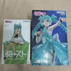 【新品未開封】初音ミクフィギュア ぬ〜スト&EmeraldGem ⚠️注意あり⚠️