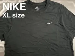 新品 XL NIKE ナイキ 刺繍ロゴ Tシャツ 白黒 シンプルT