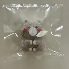 ハンドメイド カピバラ シャリシャリ粉付き スクイーズ