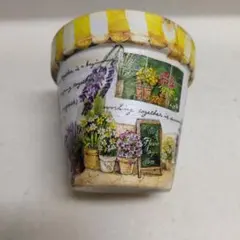 №201 リメ鉢♡リメイク鉢♡ハンドメイド♡3号リメ鉢ブラウン №201 リメ鉢♡リメイク鉢♡ハンドメイド♡3号リメ鉢ブラウン - メルカリ