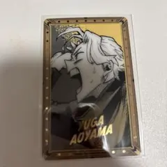 ヒロアカ 原画展 青山優雅 箔押しクリアカードコレクション