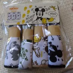 ミッキーマウス マイクロファイバータオル4枚セット