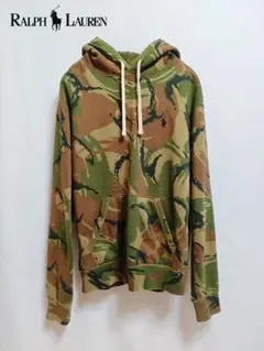 ポロ　ラルフローレン　カモフラ　スウェット　パーカ