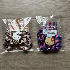 ハローキティ ヘアゴム 2個セットサンリオシュシュゴムリボン
