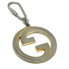 【美品】 グッチ キーリング インターロッキング ヴィンテージ キーホルダー