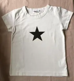 agnès b. アニエスベー 半袖 Tシャツ スター柄 S 110 100