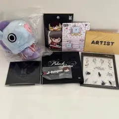 BTS bt21 J-HOPE MANG MIC Drop Black Swan
