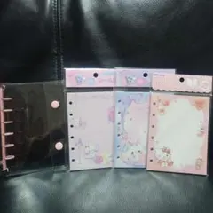 【新品未使用】シール台紙　リフィル　透明ミニバインダー　セット売り