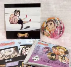 物語シリーズ セリア seria ブロマイド 缶バッジ 八九寺真宵
