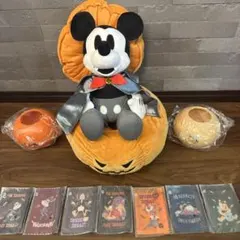 해피 쿠지 ディズニー ハロウィン2023 ミッキー ラスト賞 セット