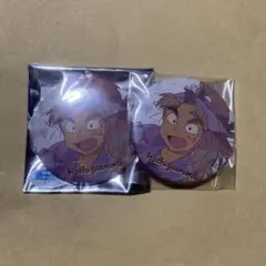 忍たま乱太郎 プリズムパターン缶バッジ 竹谷八左ヱ門