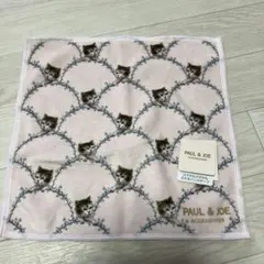 PAUL & JOE 猫デザイン タオルハンカチ