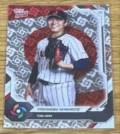 Topps now WBC 2026 team Japan山本由伸 ロゴパラレル - メルカリ