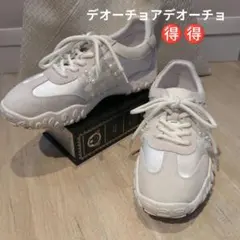 MOMO様専用！新品STACCATO スニーカー 厚底 ホワイト - メルカリ