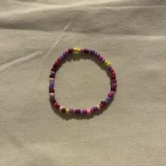 ハンドメイド　ビーズ　ブレスレット　handmade accessory