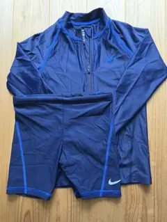 Nike ラッシュガード XS ネイビー セット