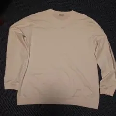 BEAUTY&YOUTH ホワイト長袖カットソー