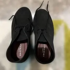 Clarks Originals ブラック ワラビー 23.5cm
