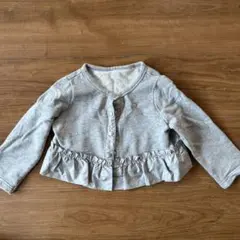 グレー カーディガン 80cm 子ども　コムサ