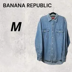 BANANAREPUBLIC ブルー M アウター デニムジャケット デニム素材