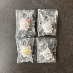 めじるしアクセサリー サンリオキャラクターズ ふわふわスノー 4種セット