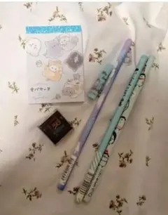 オバケーヌ メモ帳 鉛筆 文房具セット