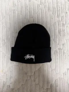 Stussy ニット帽 ビーニー ブラックのサムネイル