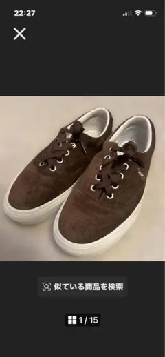 POLO RALPH LAUREN スエード スニーカー ブラウン