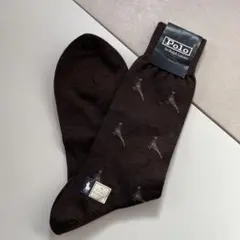 新品未使用 Polo by Ralph Lauren ブラウンソックス