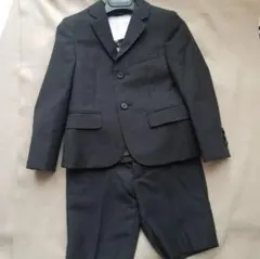 美品★BURBERRYバーバリー ダークグレー フォーマルスーツ★4才104cm