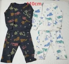 長袖 パジャマ 裏起毛 110cm