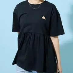 KELTY × FREAK'S STORE 別注 切り替え 半袖チュニック 黒のサムネイル