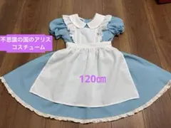 120㎝　アリス風コスチューム　ワンピース　エプロン　コスプレ　発表会　演劇