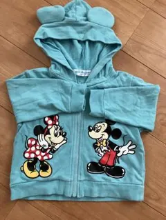 お値下げしました！ディズニーリゾート ミッキー パーカー 80cm 耳つき