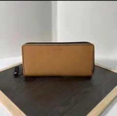 本革 長財布 ラウンドファスナー長財布 キャメル 黒 フルレザー ハンドメイド