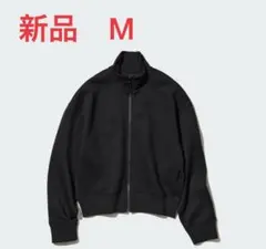 ユニクロ　M ドライスウェットリラックスブルゾン