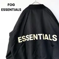 FOG ESSENTIALS フライトジャケット Mサイズ　ブラック 2026年最新】FOG ESSENTIALS メンズ MA-1・フライトジャケットの人気