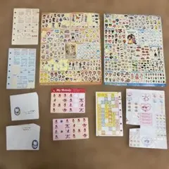 キャラぱふぇ　シール　デコレシール　平成レトロ　キティ　マイメロ　マロンクリーム