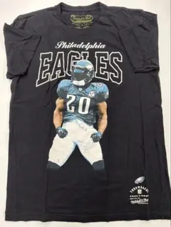 早い者勝ち Mitchell & Ness Eagles Tシャツ L