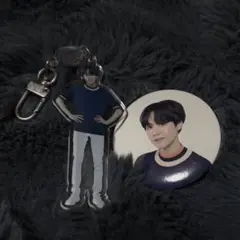 BTS LOVEYOURSELF ユンギ SUGA アクキー 缶バッジ