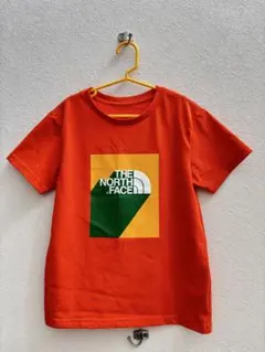 THE NORTH FACE オレンジ Tシャツ サイズ140センチ　美品