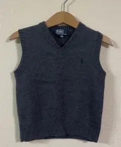 ニットベスト 100 ウール