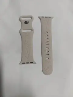 エンボス加工フローラルデザインバンド 38/40mm