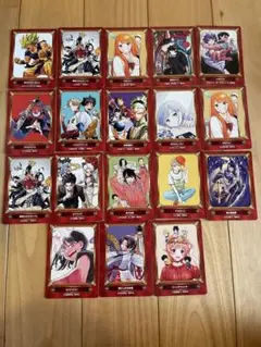 アニメイト ジャンプフェア2026　購入特典カード　18枚セット