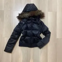 OLD GAP オールドギャップ ダウンジャケット ファー 光沢 3way 黒