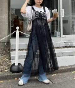 CIAOPANIC TYPY【マルチウェイ】ベルト付きチュールワンピースのサムネイル