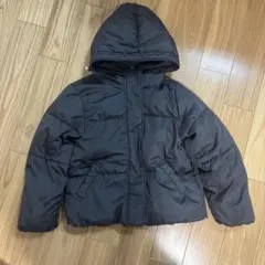 ikaa フード付きダウンコート 130㎝